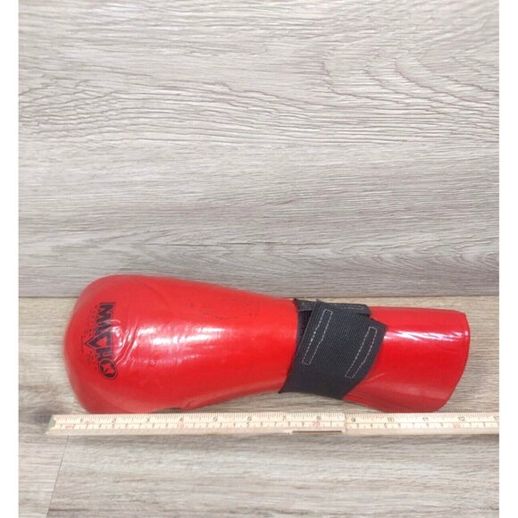Macho Martial Arts Sparring Gloves Red  Karate Left Hand Adult Sporting Goods - Picture 5 of 6